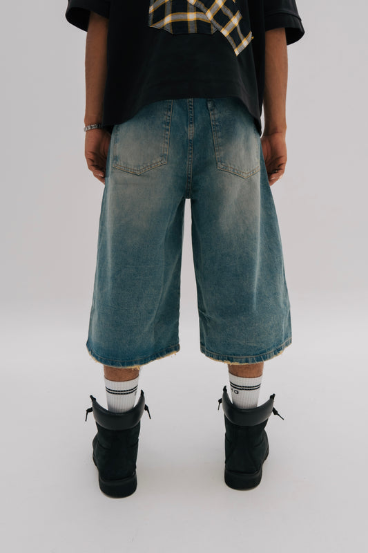 JORT BAGGY VINTAGE BLUE - HOMBRE