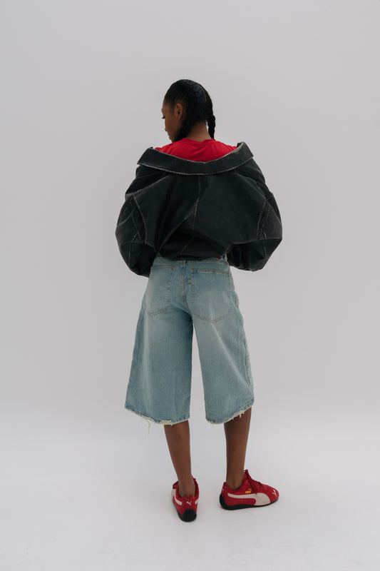 JORT LIGHT WASH BLUE - MUJER