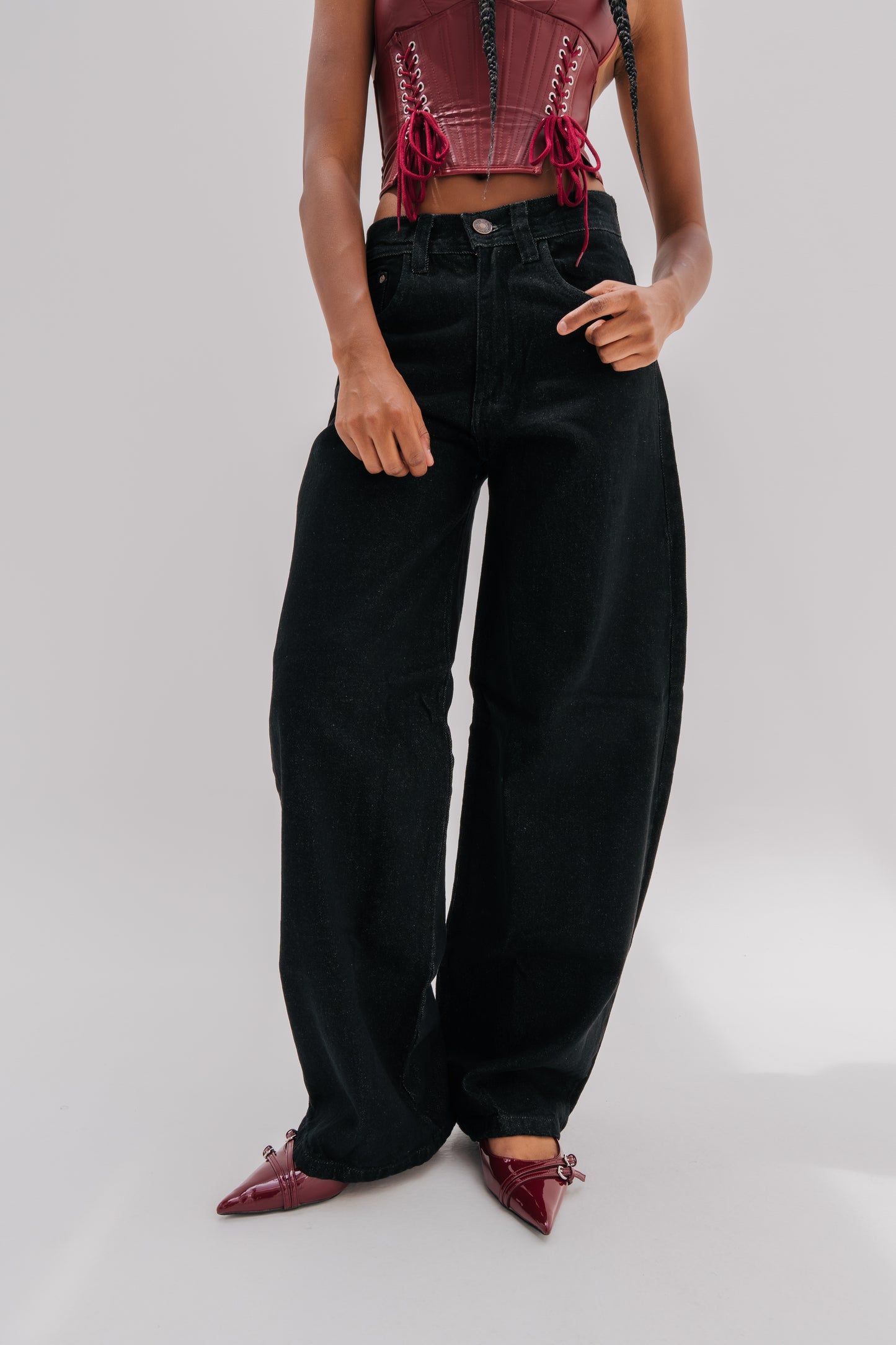 BAGGY BLACK PEPPER - MUJER
