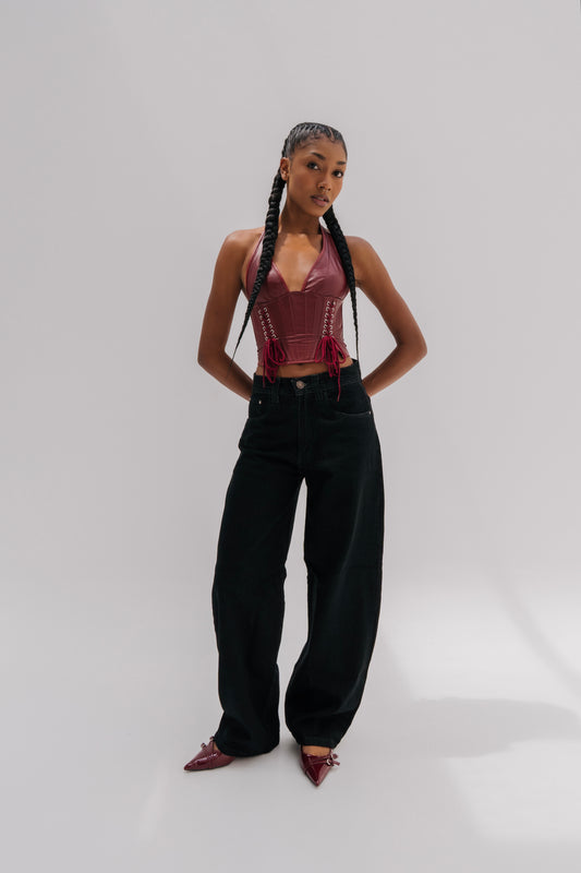 BAGGY BLACK PEPPER - MUJER
