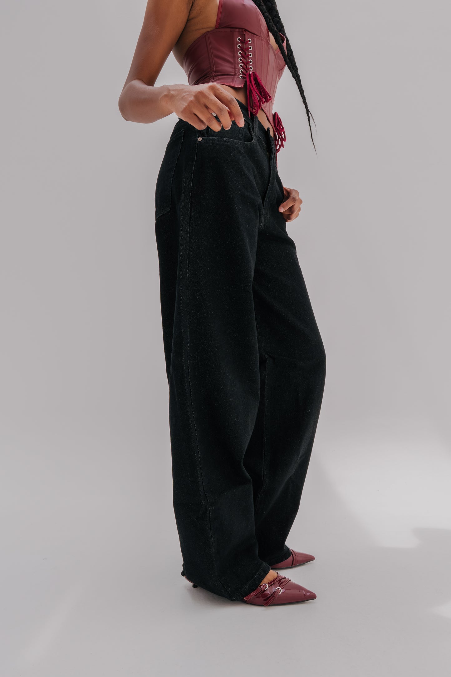 BAGGY BLACK PEPPER - MUJER