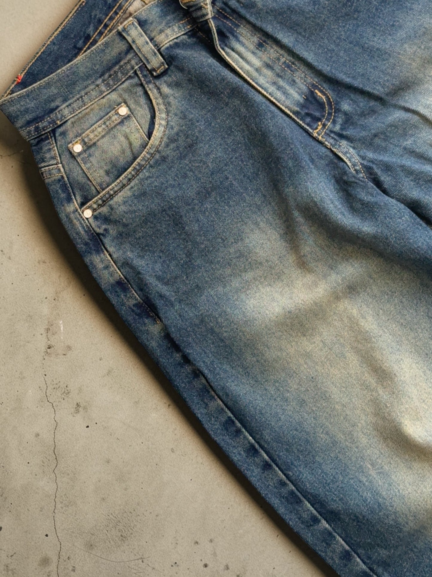 BAGGY DIRTY BLUE - MUJER