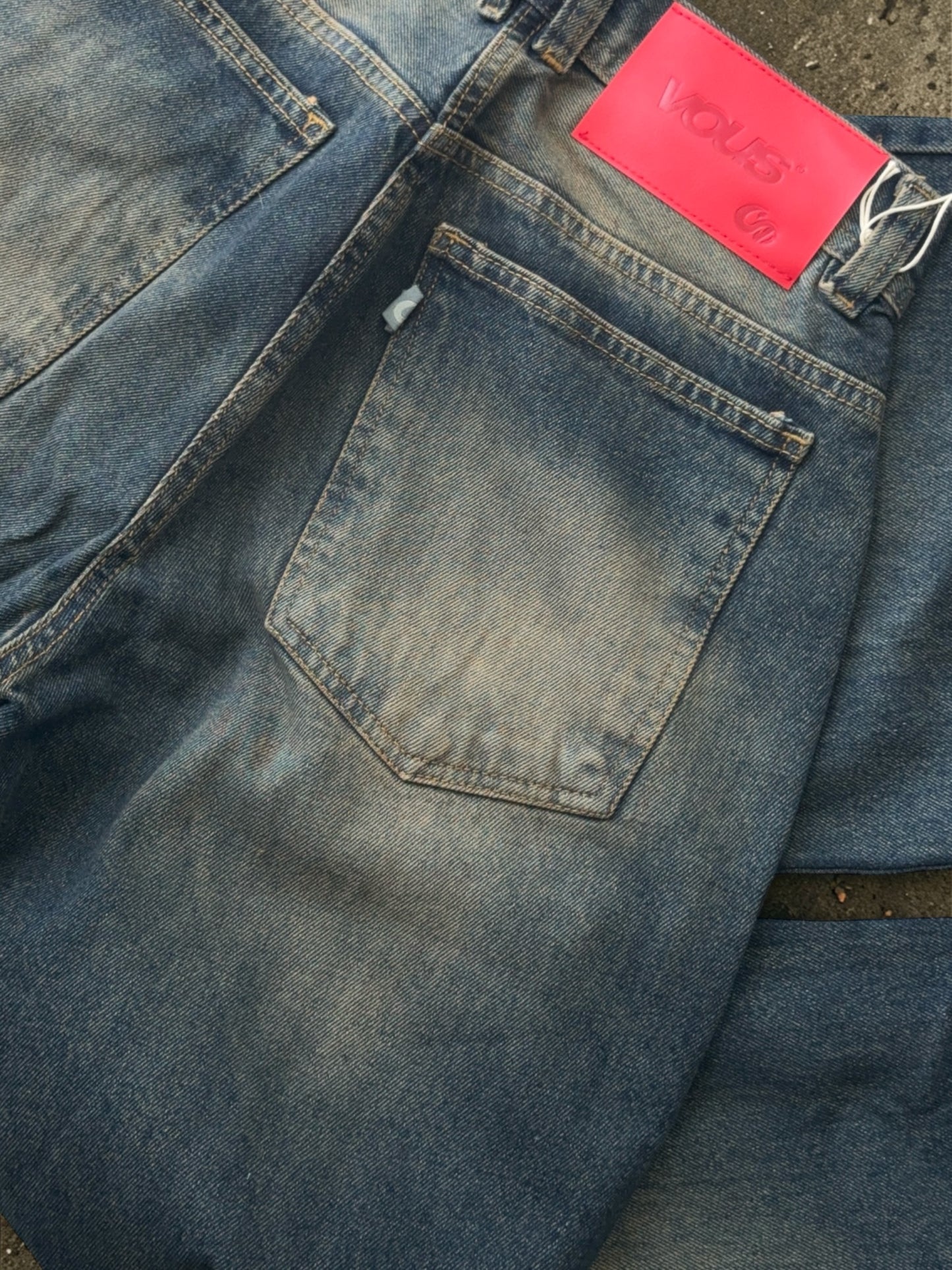 BAGGY DIRTY BLUE - MUJER