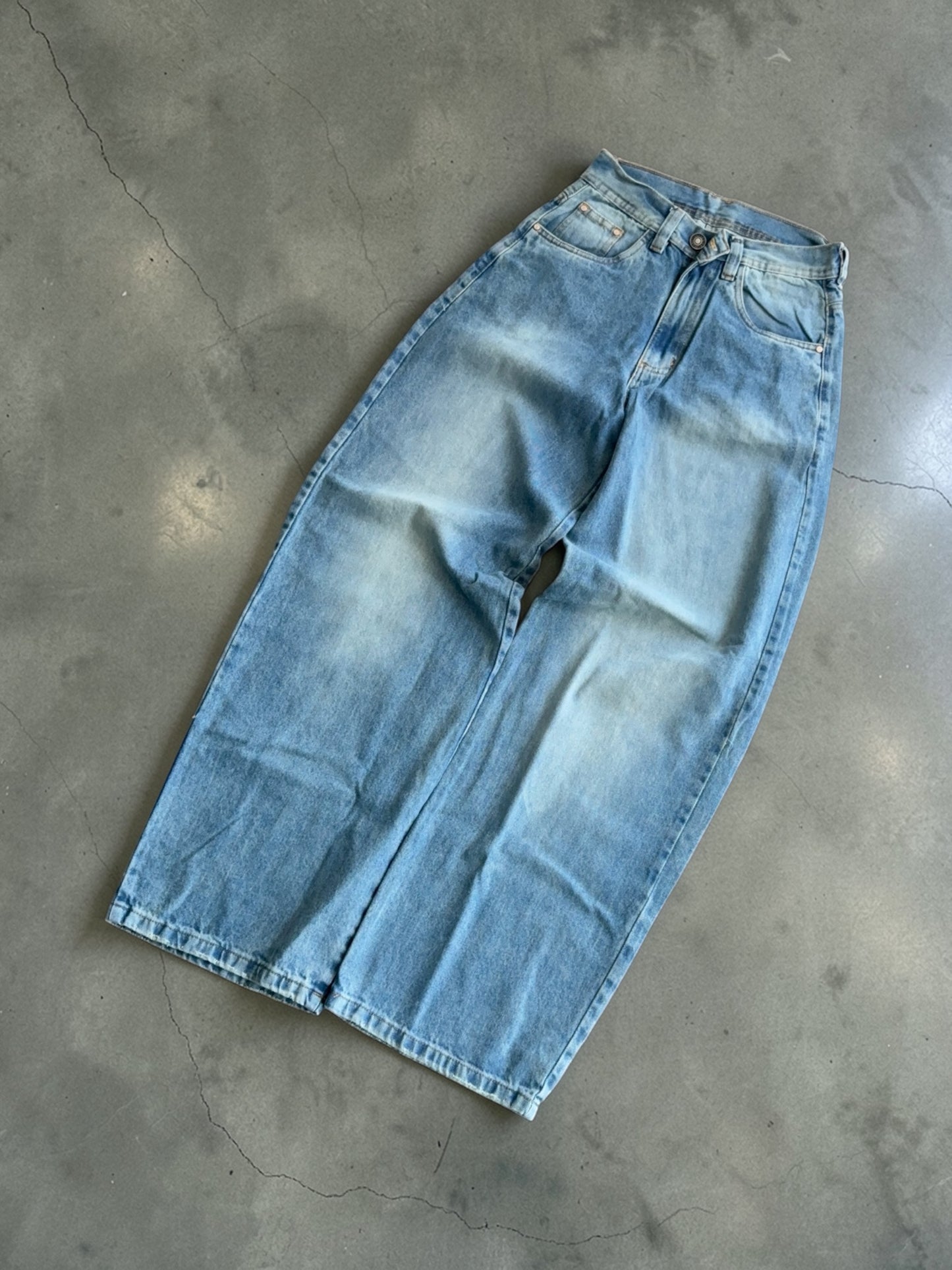 BAGGY MEDIUM BLUE - MUJER