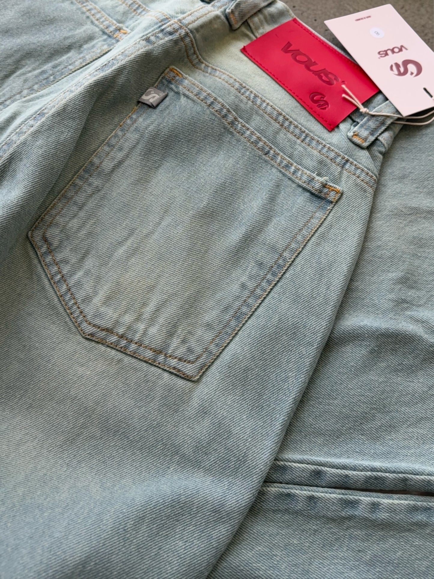 BAGGY WASHED BLUE - MUJER