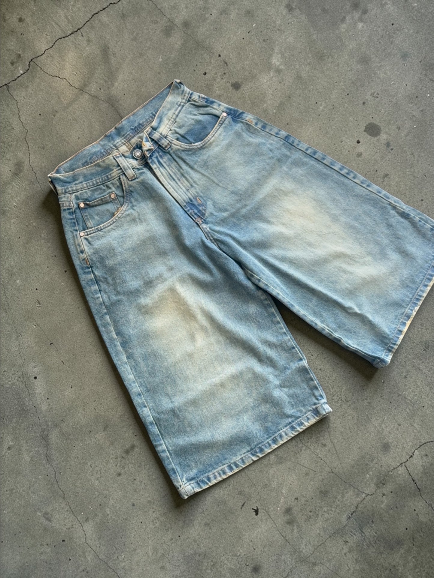 JORT FADED BLUE MUJER